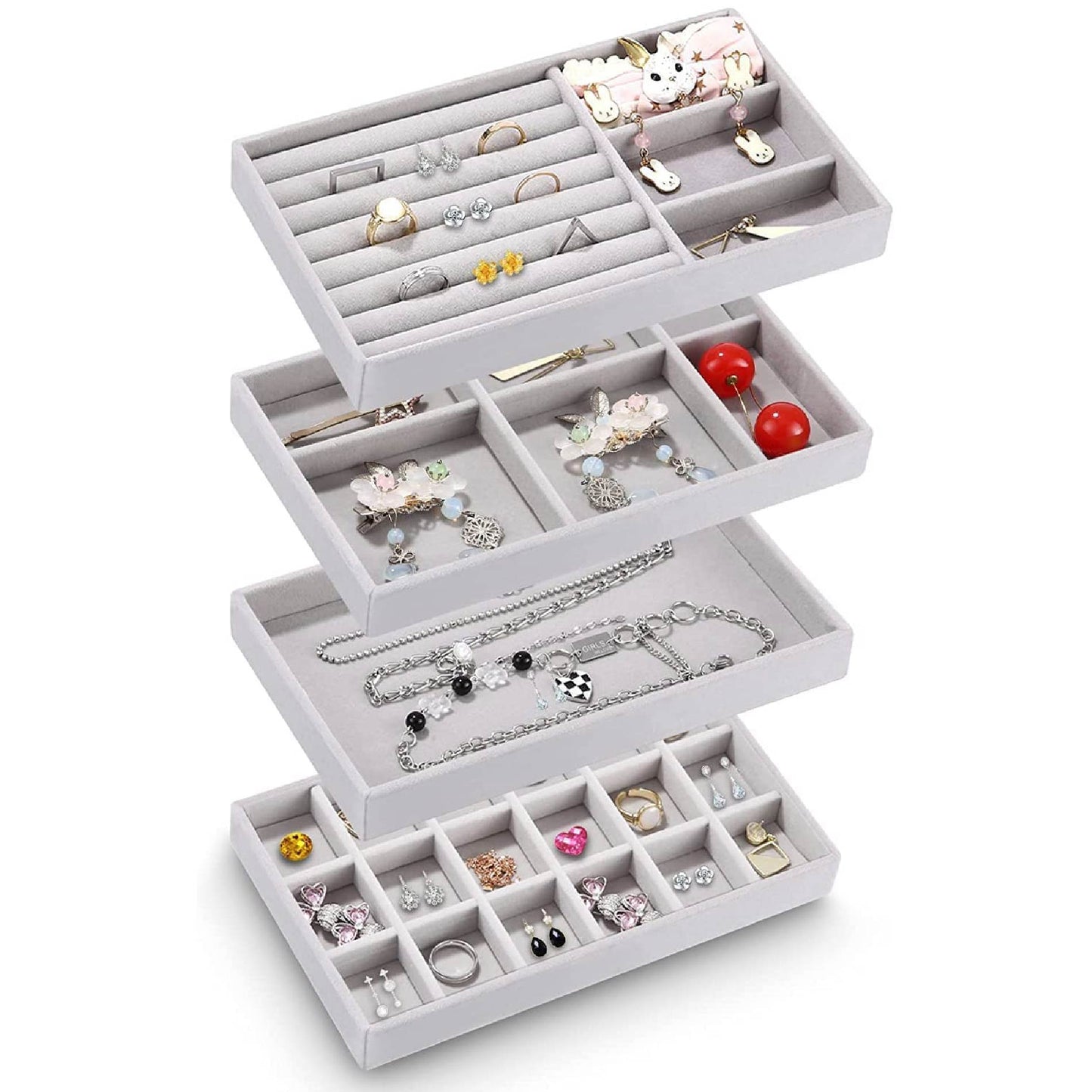 SET X4 ORGANIZADOR JOYERO