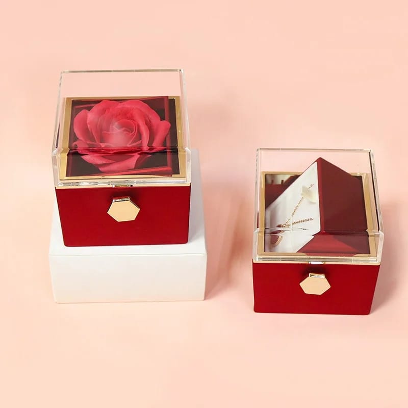 FLOR ETERNA / CAJA DE REGALO PARA JOYAS