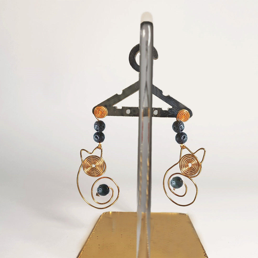 ARETES DE GATO (Alambrismo)