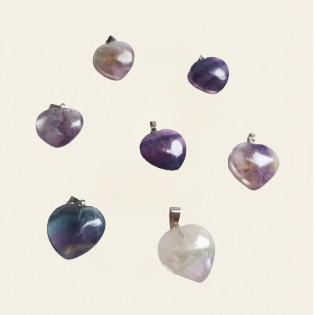 💎DIJES DE CORAZÓN EN PIEDRAS NATURALES 💖