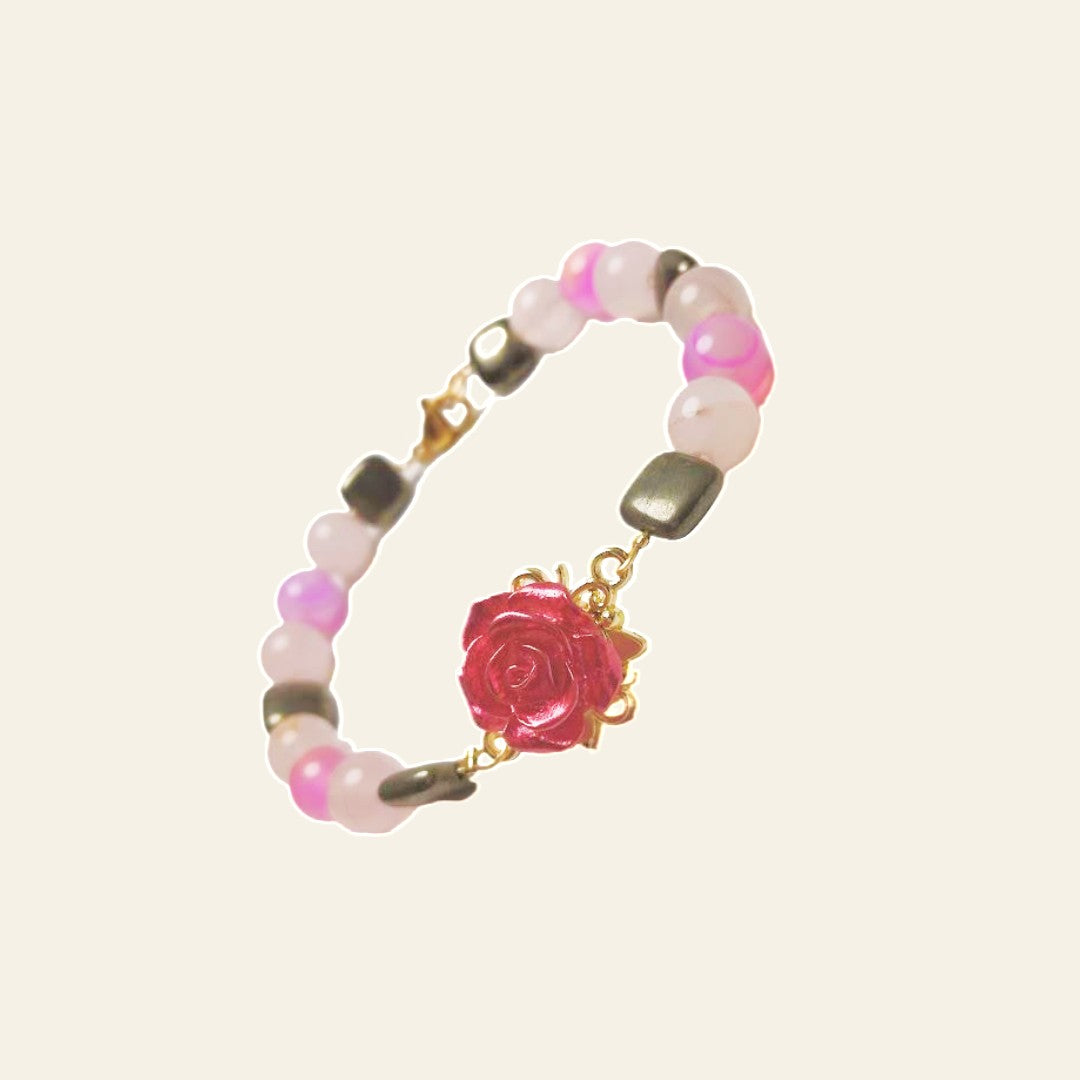 PULSERA ROSA DE CUARZO