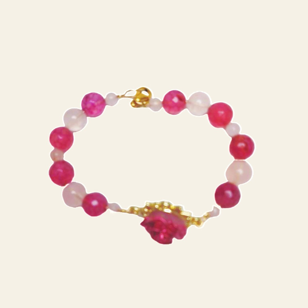 PULSERA ROSA DE CUARZO