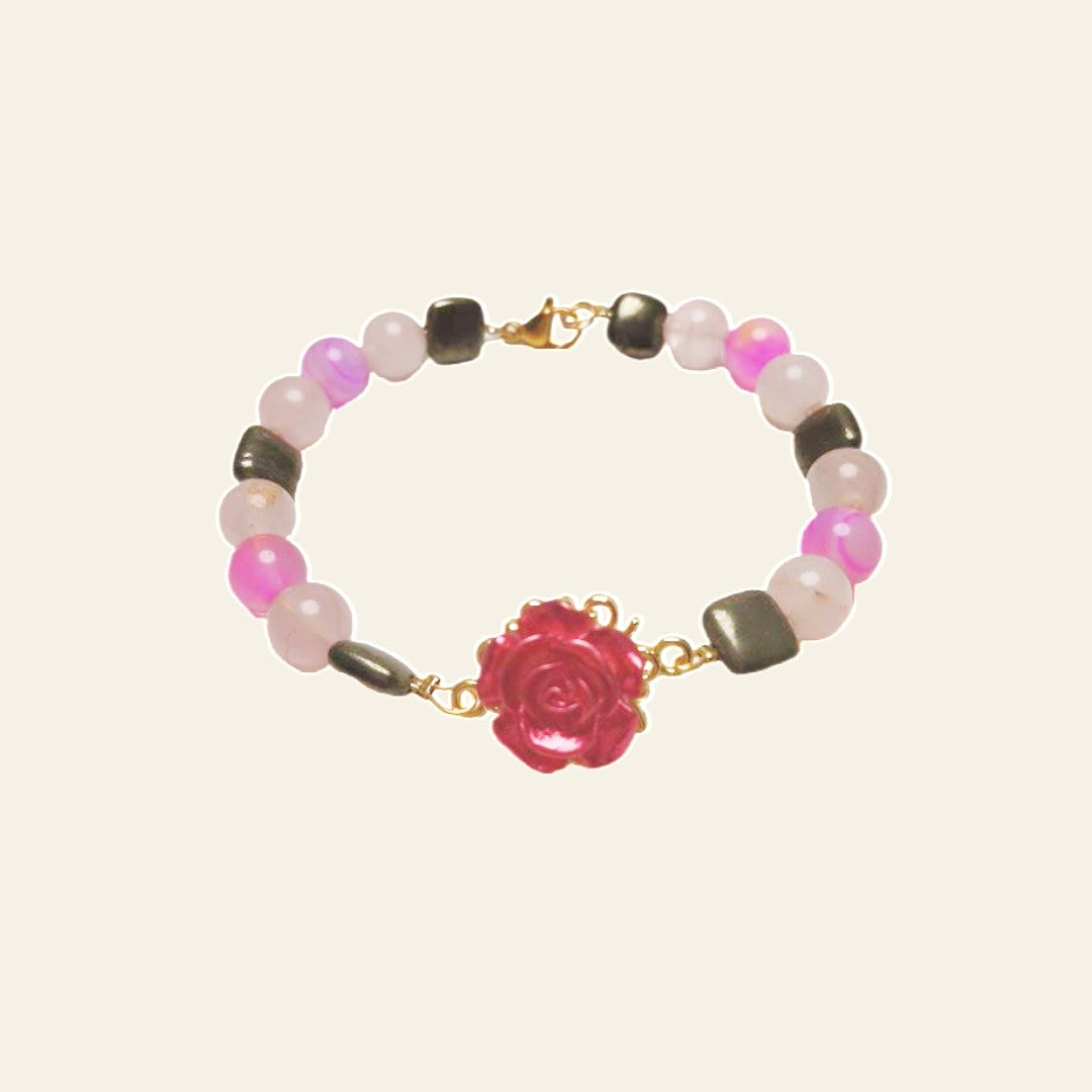 PULSERA ROSA DE CUARZO